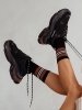 Skarpety Milena 0071-006 Półfrotte Unique Ściągacz w paski 38-41